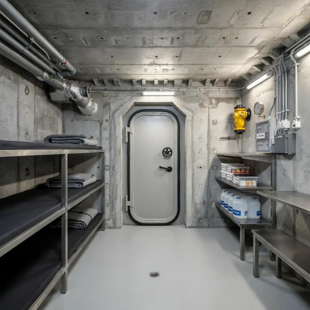 bygga bunker skyddsrum trelleborg