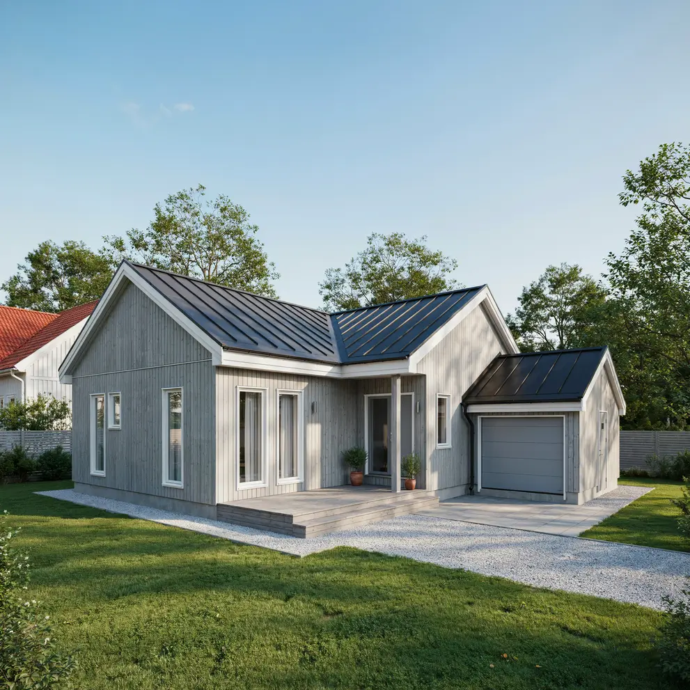 tillbyggnad attefall attefallsgarage trelleborg skane